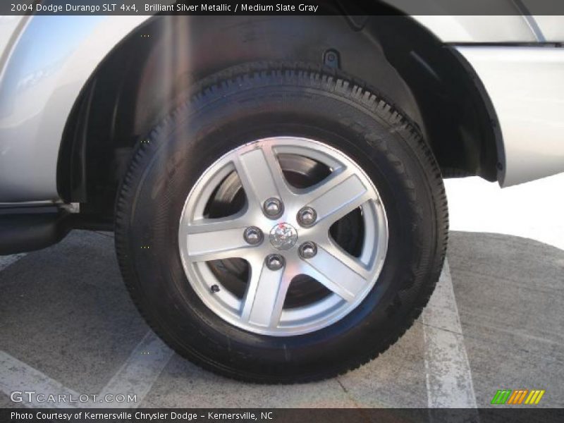 Brilliant Silver Metallic / Medium Slate Gray 2004 Dodge Durango SLT 4x4
