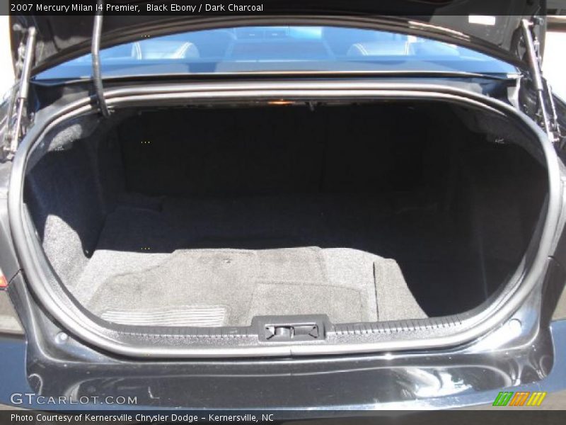 Black Ebony / Dark Charcoal 2007 Mercury Milan I4 Premier