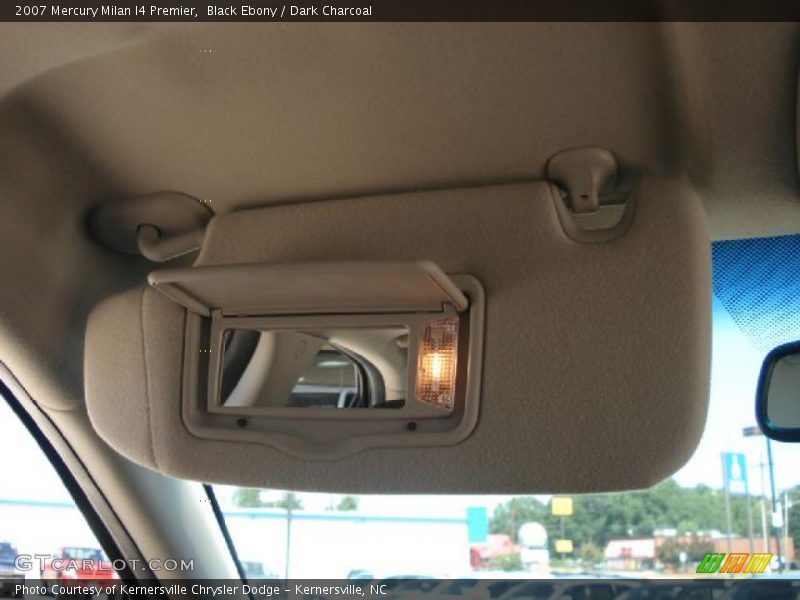Black Ebony / Dark Charcoal 2007 Mercury Milan I4 Premier