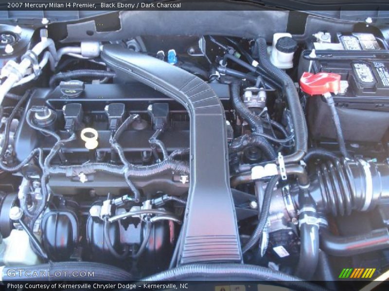 Black Ebony / Dark Charcoal 2007 Mercury Milan I4 Premier