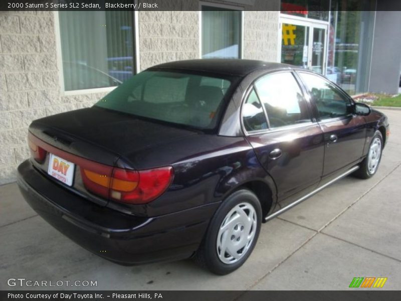 Blackberry / Black 2000 Saturn S Series SL2 Sedan