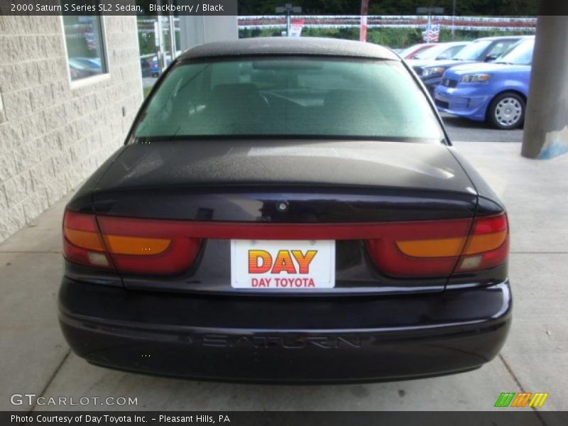 Blackberry / Black 2000 Saturn S Series SL2 Sedan