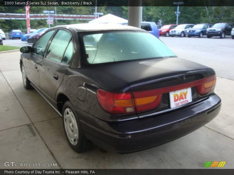 Blackberry / Black 2000 Saturn S Series SL2 Sedan