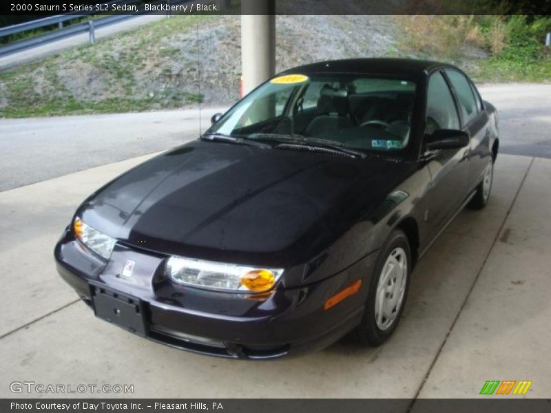 Blackberry / Black 2000 Saturn S Series SL2 Sedan