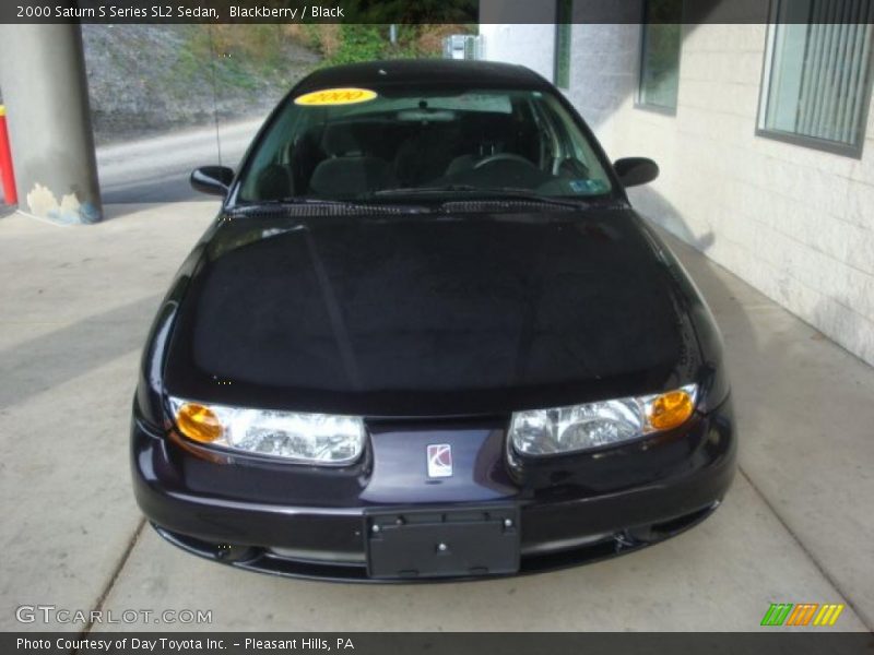 Blackberry / Black 2000 Saturn S Series SL2 Sedan
