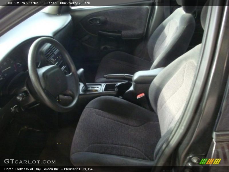 Blackberry / Black 2000 Saturn S Series SL2 Sedan