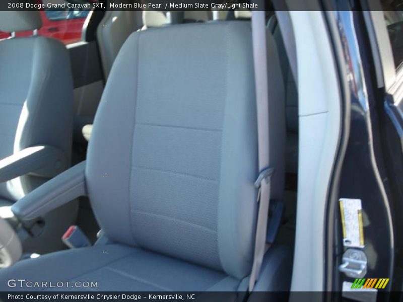 Modern Blue Pearl / Medium Slate Gray/Light Shale 2008 Dodge Grand Caravan SXT