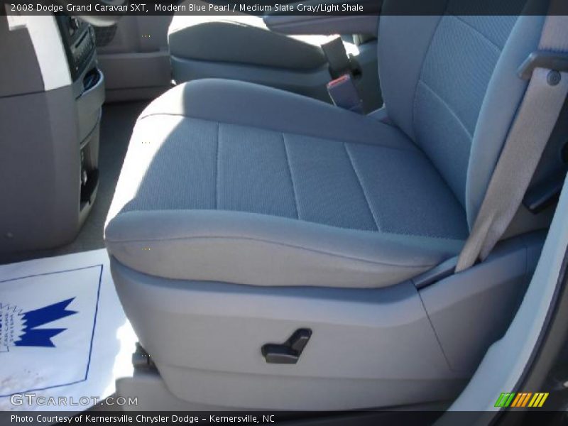 Modern Blue Pearl / Medium Slate Gray/Light Shale 2008 Dodge Grand Caravan SXT
