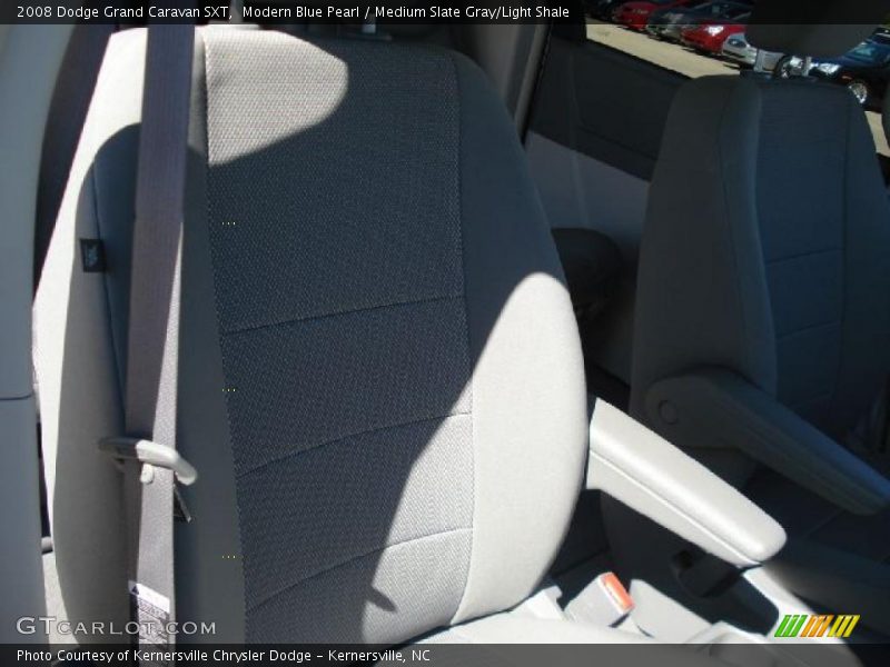 Modern Blue Pearl / Medium Slate Gray/Light Shale 2008 Dodge Grand Caravan SXT