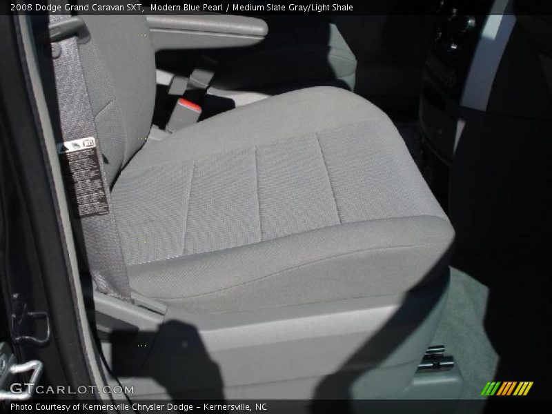 Modern Blue Pearl / Medium Slate Gray/Light Shale 2008 Dodge Grand Caravan SXT
