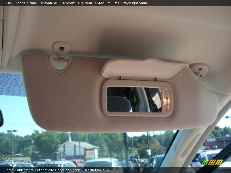 Modern Blue Pearl / Medium Slate Gray/Light Shale 2008 Dodge Grand Caravan SXT