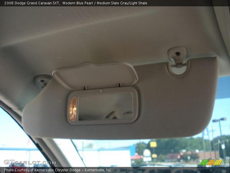 Modern Blue Pearl / Medium Slate Gray/Light Shale 2008 Dodge Grand Caravan SXT