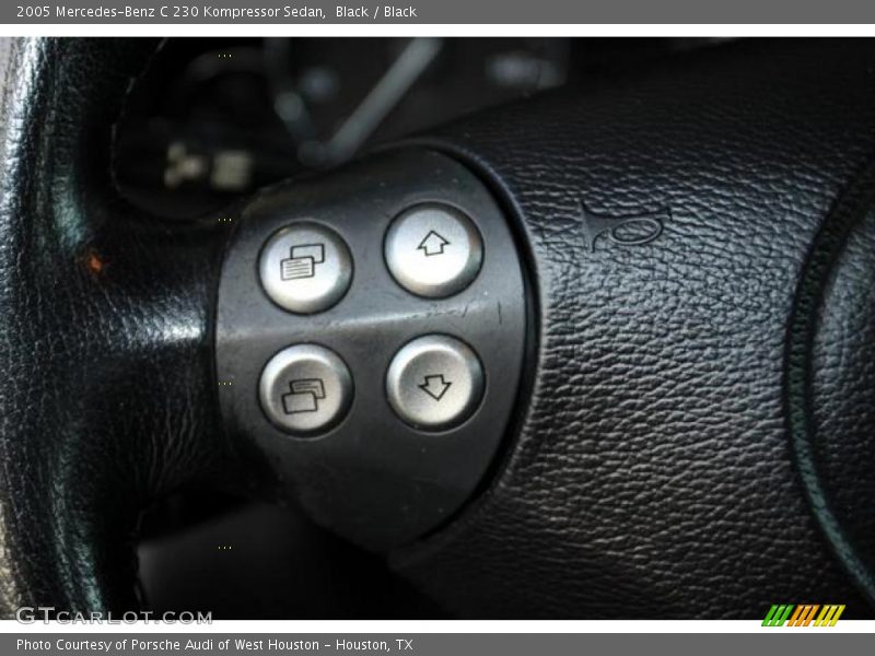 Black / Black 2005 Mercedes-Benz C 230 Kompressor Sedan