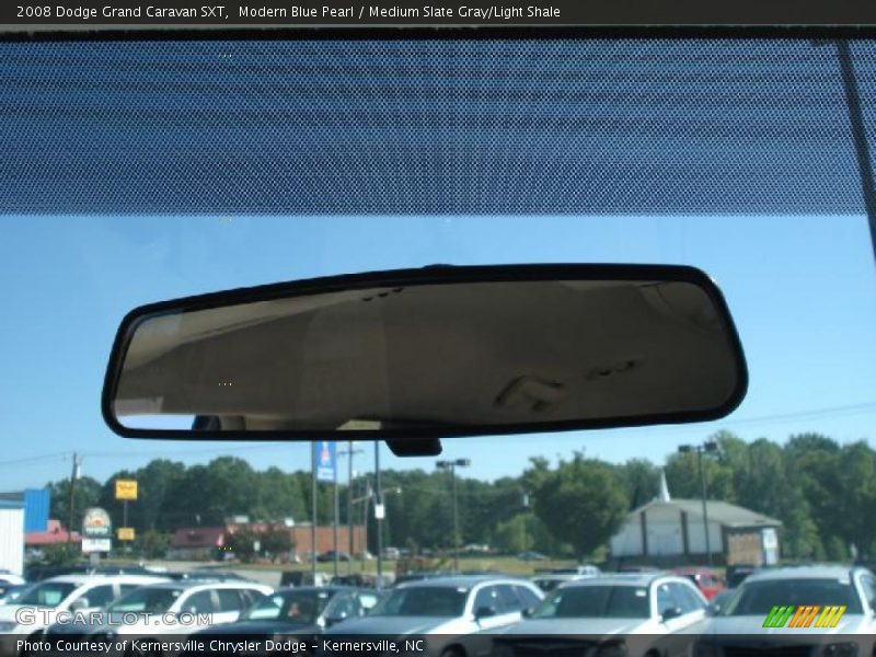 Modern Blue Pearl / Medium Slate Gray/Light Shale 2008 Dodge Grand Caravan SXT