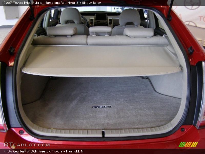 Barcelona Red Metallic / Bisque Beige 2007 Toyota Prius Hybrid