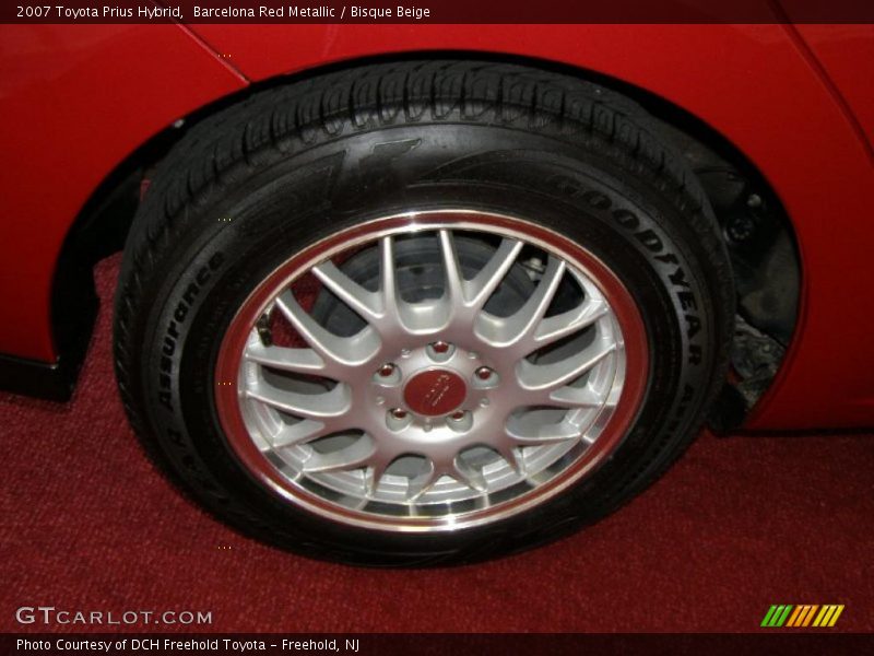 Barcelona Red Metallic / Bisque Beige 2007 Toyota Prius Hybrid