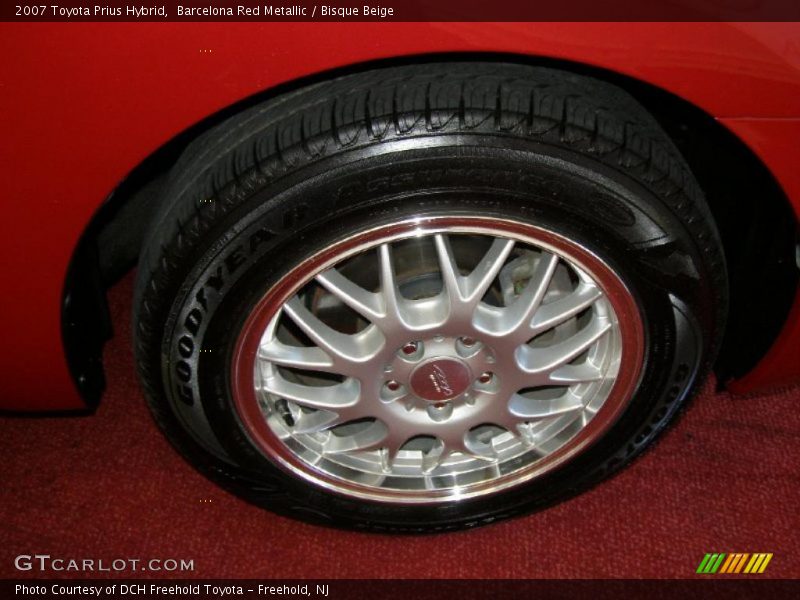 Barcelona Red Metallic / Bisque Beige 2007 Toyota Prius Hybrid