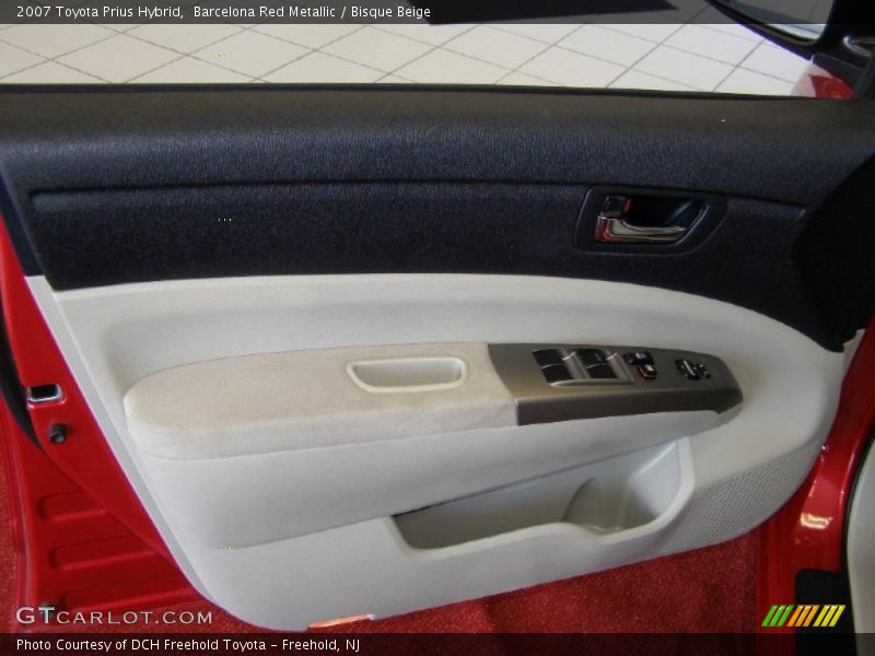 Barcelona Red Metallic / Bisque Beige 2007 Toyota Prius Hybrid