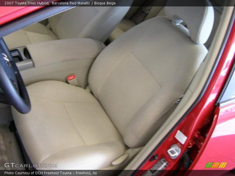 Barcelona Red Metallic / Bisque Beige 2007 Toyota Prius Hybrid