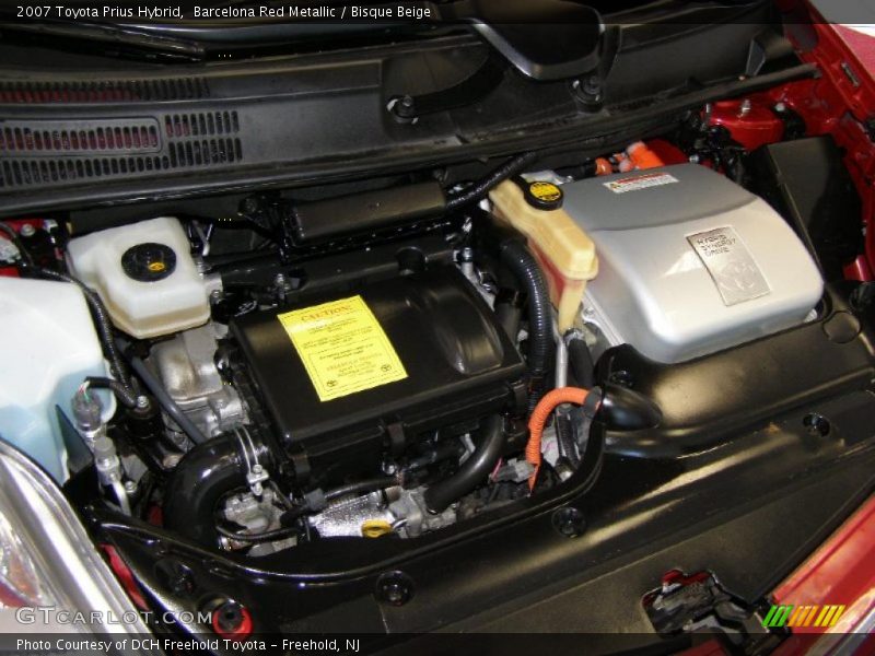 Barcelona Red Metallic / Bisque Beige 2007 Toyota Prius Hybrid