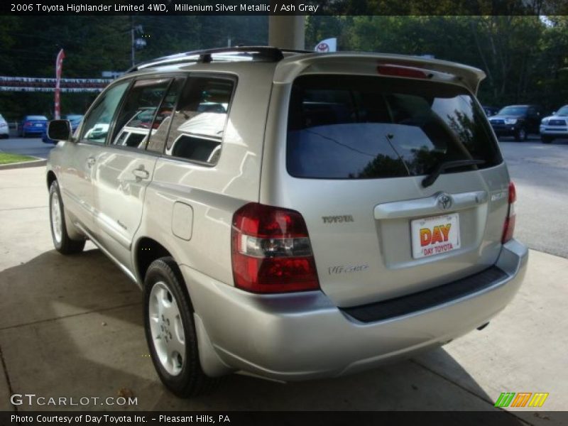 Millenium Silver Metallic / Ash Gray 2006 Toyota Highlander Limited 4WD