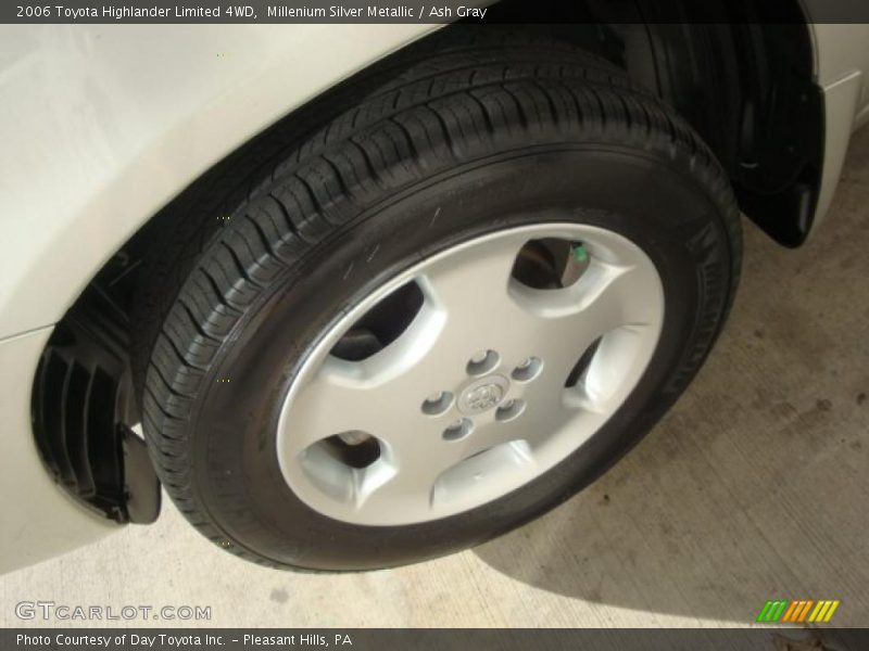 Millenium Silver Metallic / Ash Gray 2006 Toyota Highlander Limited 4WD