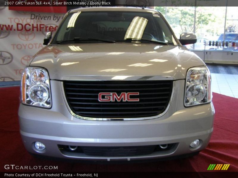 Silver Birch Metallic / Ebony Black 2007 GMC Yukon SLT 4x4