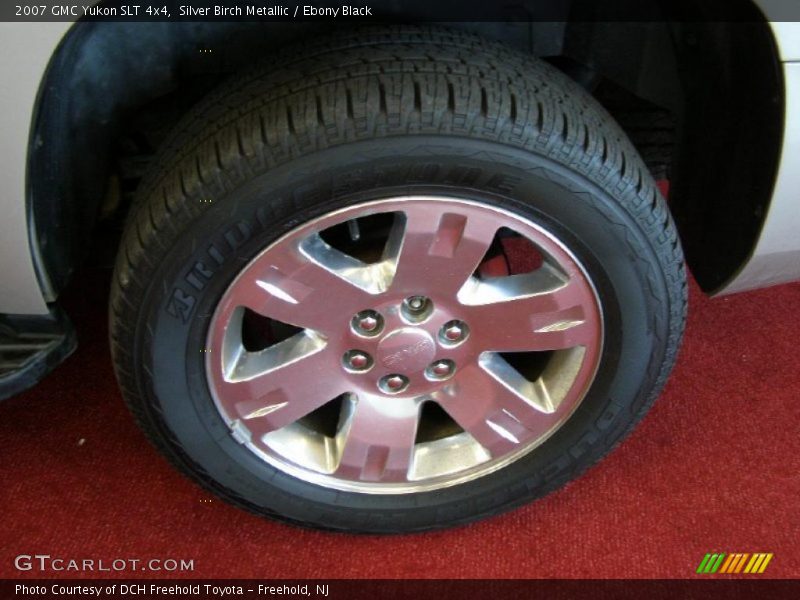 Silver Birch Metallic / Ebony Black 2007 GMC Yukon SLT 4x4