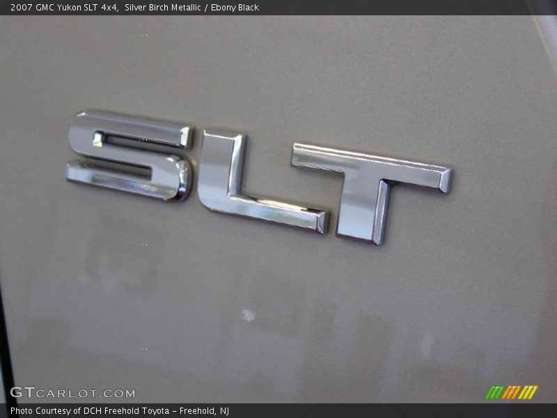 Silver Birch Metallic / Ebony Black 2007 GMC Yukon SLT 4x4