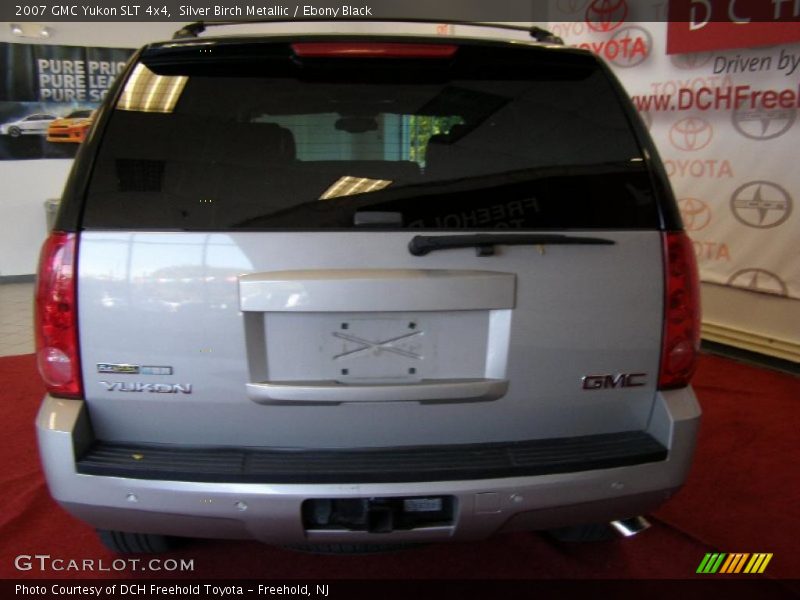 Silver Birch Metallic / Ebony Black 2007 GMC Yukon SLT 4x4