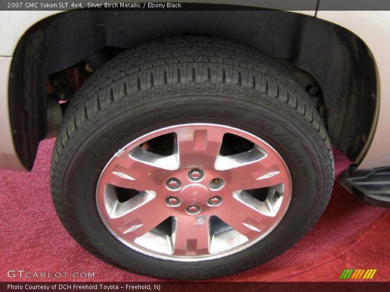 Silver Birch Metallic / Ebony Black 2007 GMC Yukon SLT 4x4