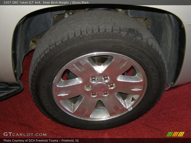 Silver Birch Metallic / Ebony Black 2007 GMC Yukon SLT 4x4