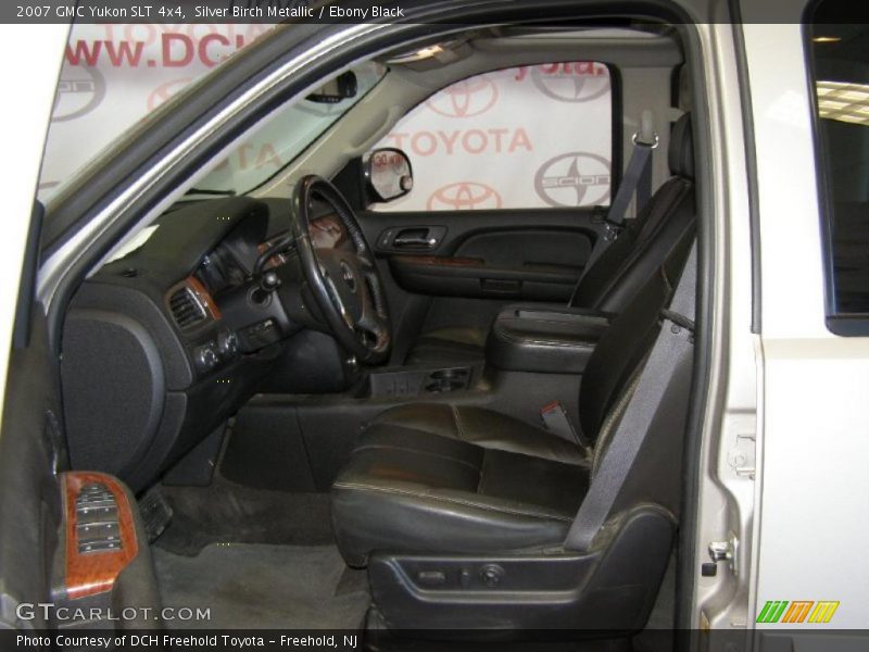 Silver Birch Metallic / Ebony Black 2007 GMC Yukon SLT 4x4