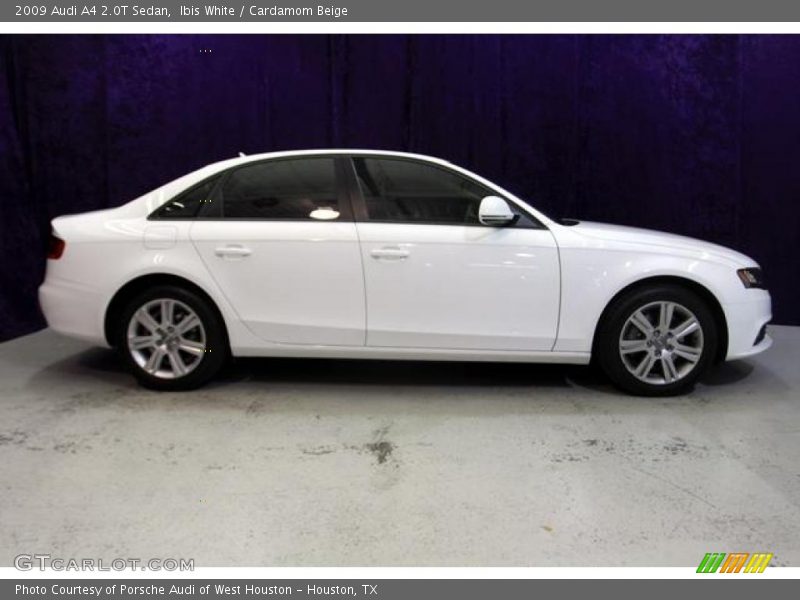 Ibis White / Cardamom Beige 2009 Audi A4 2.0T Sedan