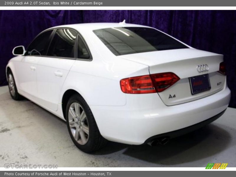 Ibis White / Cardamom Beige 2009 Audi A4 2.0T Sedan