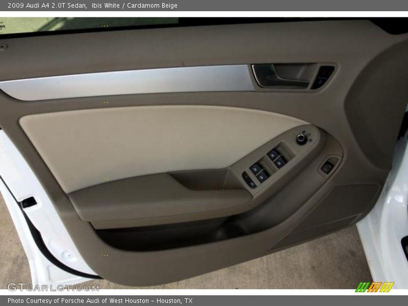 Ibis White / Cardamom Beige 2009 Audi A4 2.0T Sedan