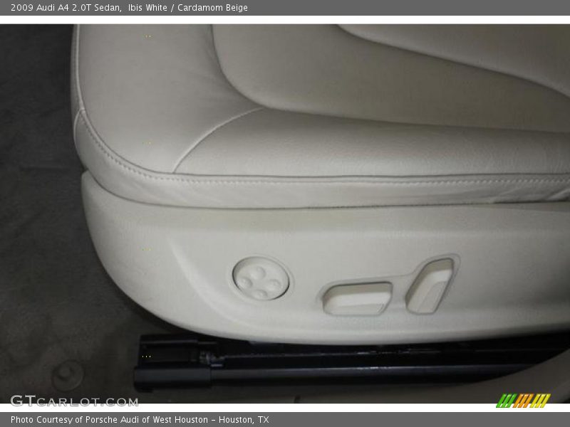 Ibis White / Cardamom Beige 2009 Audi A4 2.0T Sedan