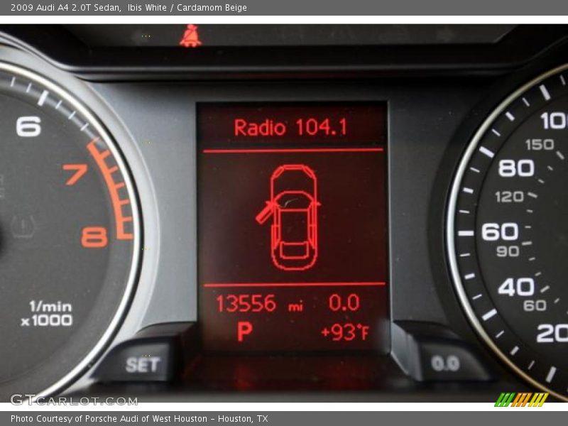 Ibis White / Cardamom Beige 2009 Audi A4 2.0T Sedan