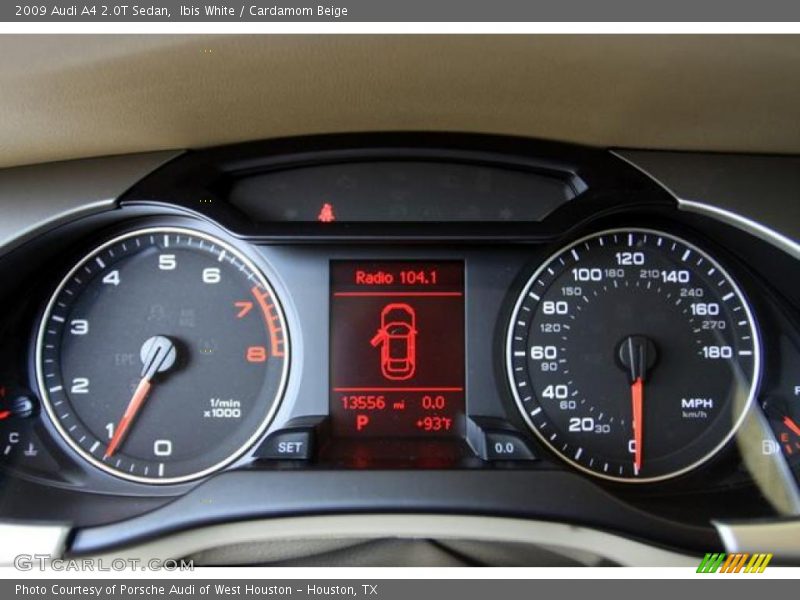 Ibis White / Cardamom Beige 2009 Audi A4 2.0T Sedan