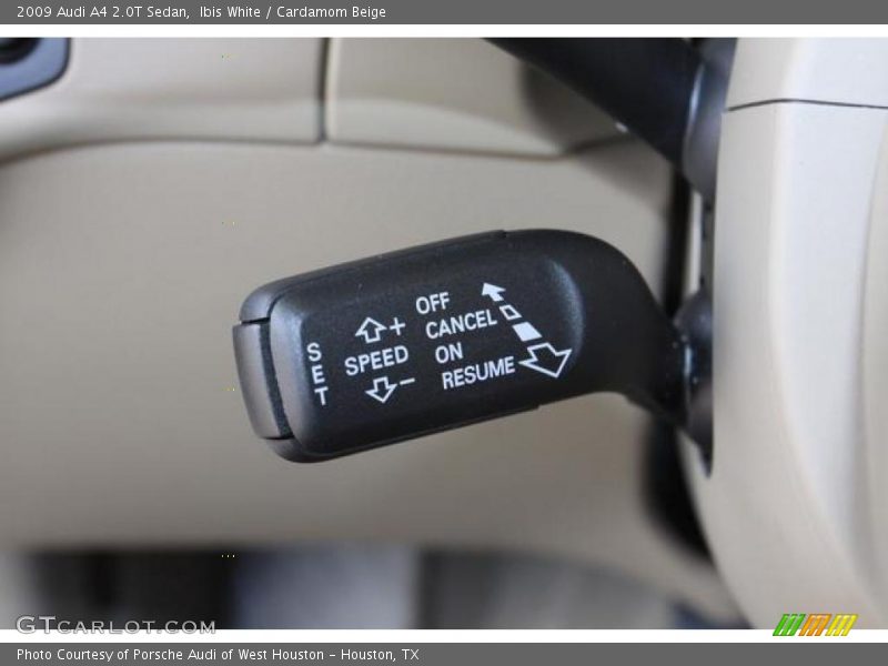 Ibis White / Cardamom Beige 2009 Audi A4 2.0T Sedan