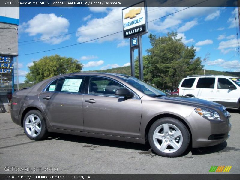 Mocha Steel Metallic / Cocoa/Cashmere 2011 Chevrolet Malibu LS
