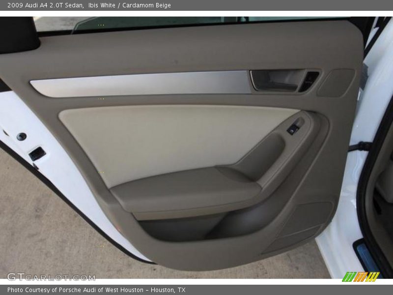 Ibis White / Cardamom Beige 2009 Audi A4 2.0T Sedan