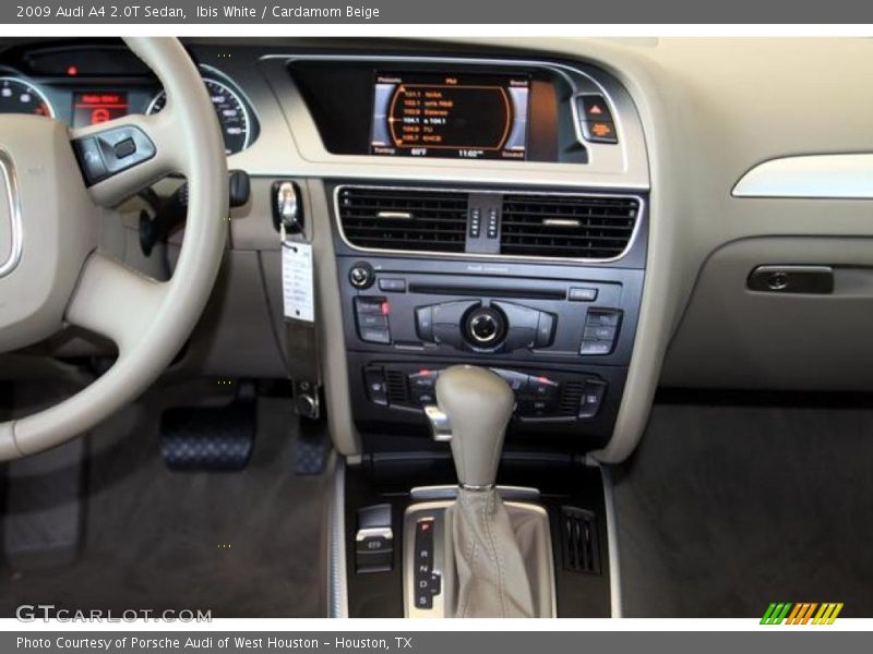 Ibis White / Cardamom Beige 2009 Audi A4 2.0T Sedan