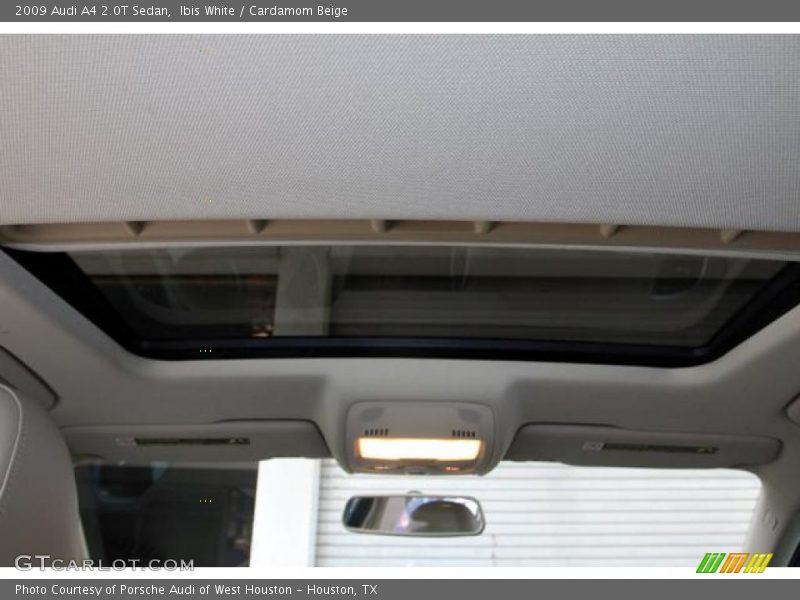 Ibis White / Cardamom Beige 2009 Audi A4 2.0T Sedan