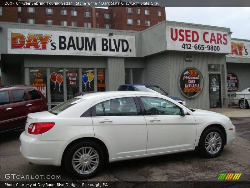 Stone White / Dark Slate Gray/Light Slate Gray 2007 Chrysler Sebring Touring Sedan