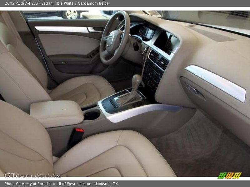 Ibis White / Cardamom Beige 2009 Audi A4 2.0T Sedan