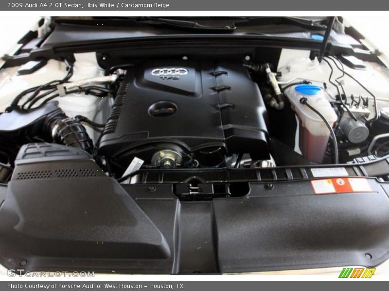 Ibis White / Cardamom Beige 2009 Audi A4 2.0T Sedan