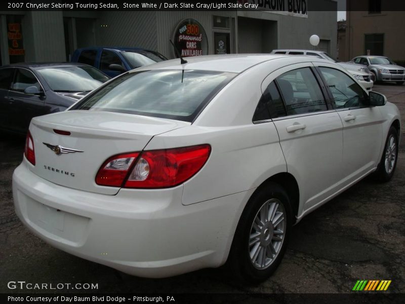 Stone White / Dark Slate Gray/Light Slate Gray 2007 Chrysler Sebring Touring Sedan