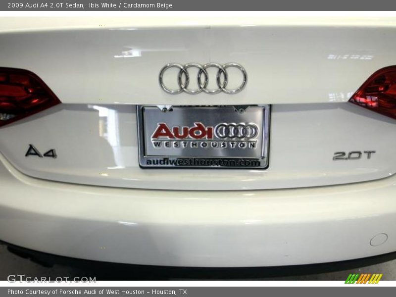 Ibis White / Cardamom Beige 2009 Audi A4 2.0T Sedan
