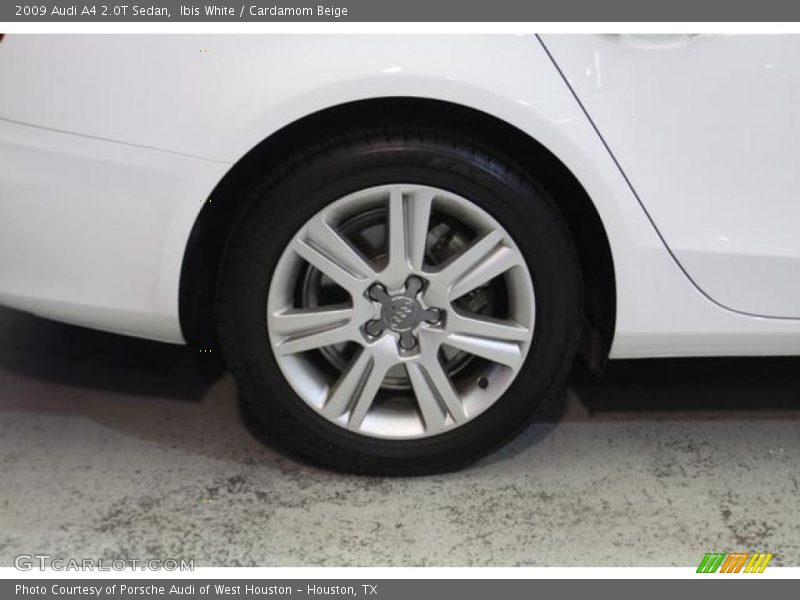 Ibis White / Cardamom Beige 2009 Audi A4 2.0T Sedan
